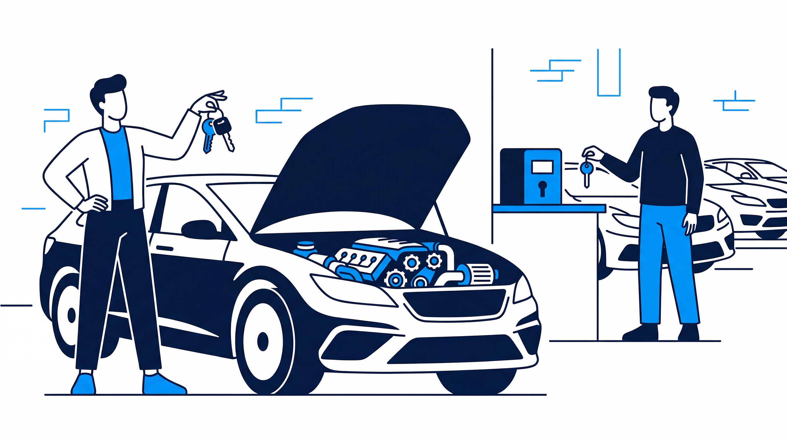 Ownership vs Renting - You own the car, not rent it